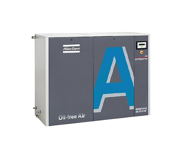 無油噴水螺桿空壓機AQ15-55VSD (15-55 kW / 20-75 hp)-阿特拉斯空壓機官方網站